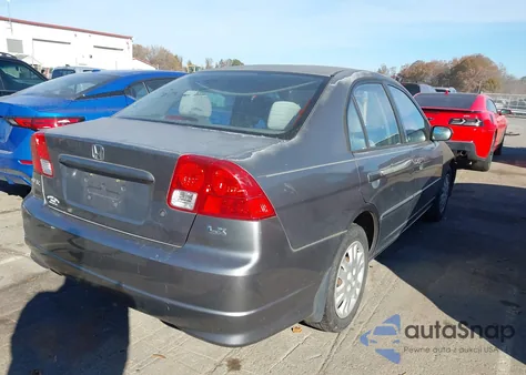 2005 Honda Civic Lx from USA, damaged, VIN 2HGES16635H545695